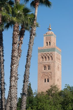 Marakeş'te Koutoubia cami