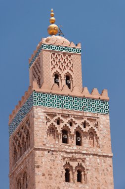 Marakeş'te Koutoubia cami