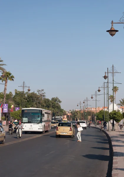 Widok na miasto Marrakesz — Zdjęcie stockowe