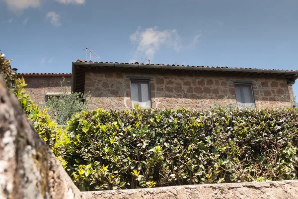 Architecture of Bagnoregio — Stock Photo, Image