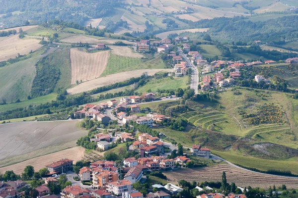 San-Marino Cityscape — Stock Photo, Image