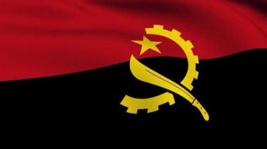Angola bayraklı ilmekledi