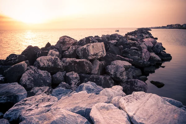 Linea costiera del mare - Marina di Pisa — Foto Stock