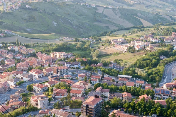 San-Marino-Stadtbild — Stockfoto