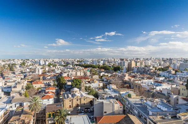 Nicosia vista da cidade — Fotografia de Stock