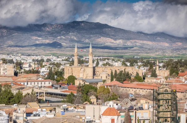 Vista de la ciudad de Nicosia Imagen de stock