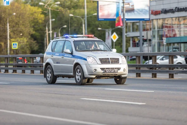 Militärtransporte nach Siegesparade — Stockfoto