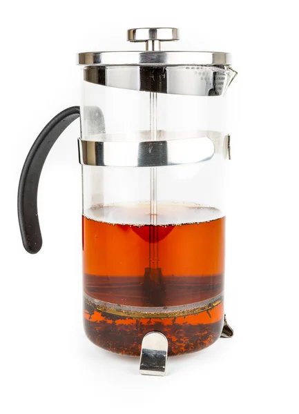 Stainless Steel French Press — Stock Photo, Image