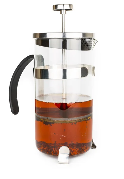 Stainless Steel French Press — Stock Photo, Image