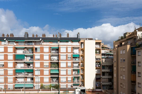 Wohnimmobilien in Barcelona — Stockfoto