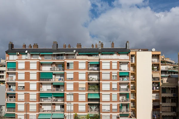 Wohnimmobilien in Barcelona — Stockfoto