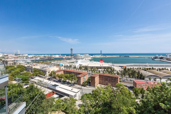 Barcelona vista ciudad — Foto de Stock