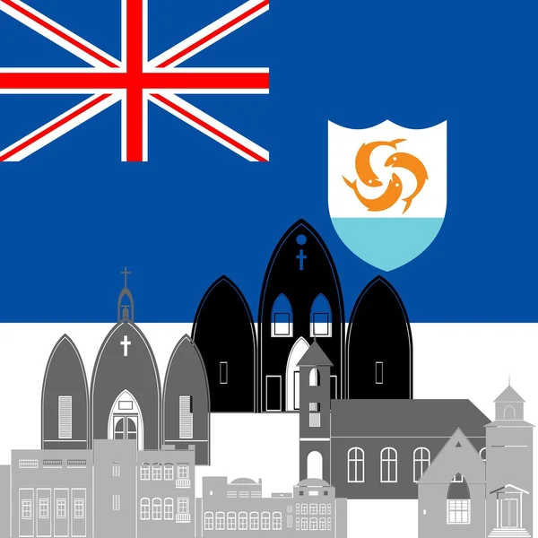 Anguilla — Stock Vector