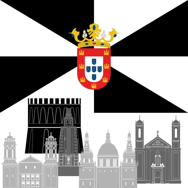 Ceuta — Image vectorielle