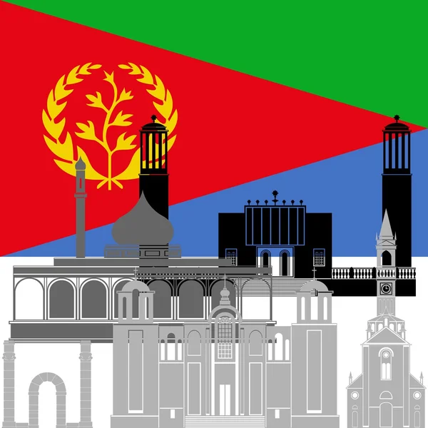 Eritrea — Stock Vector