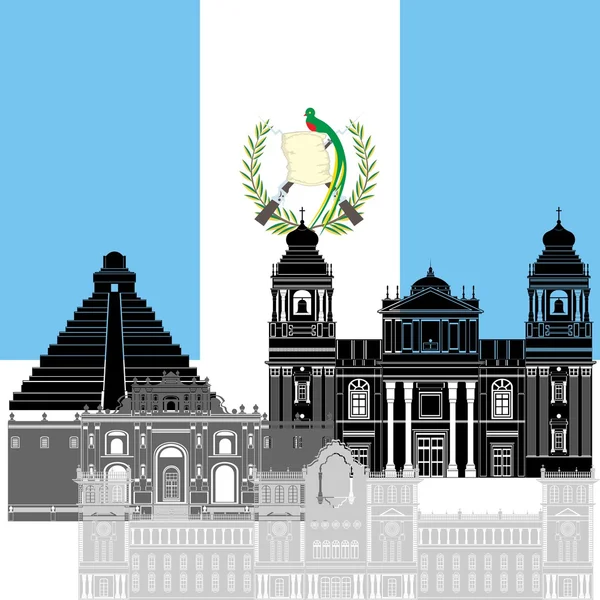 Guatemala — Stock Vector