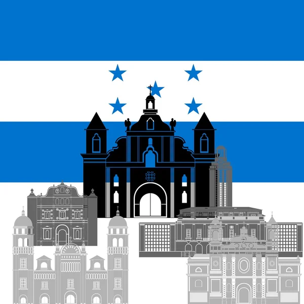 Honduras — Image vectorielle