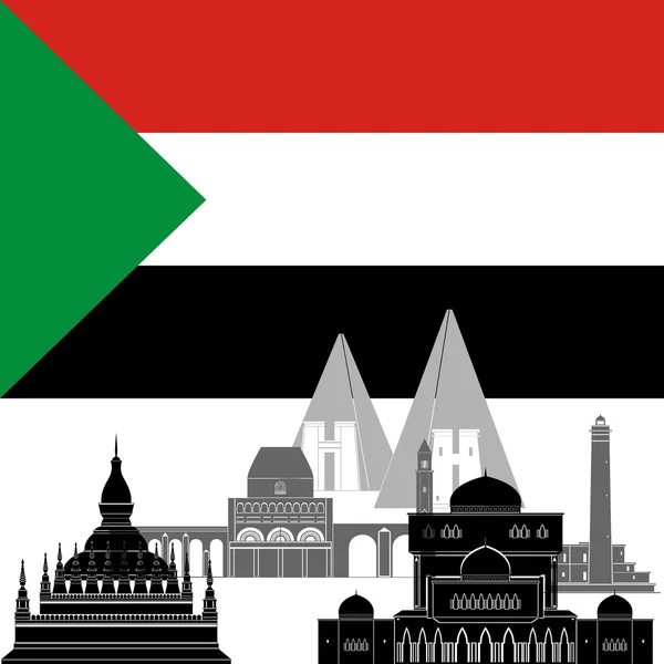 Soudan — Image vectorielle