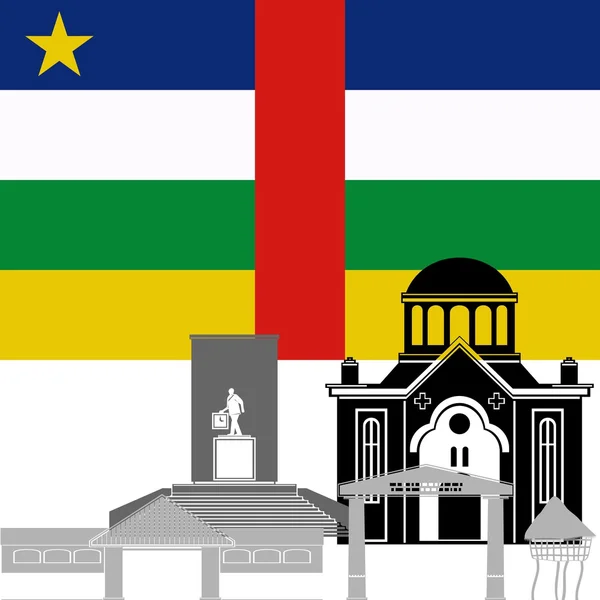 Oubangui-Chari — Image vectorielle