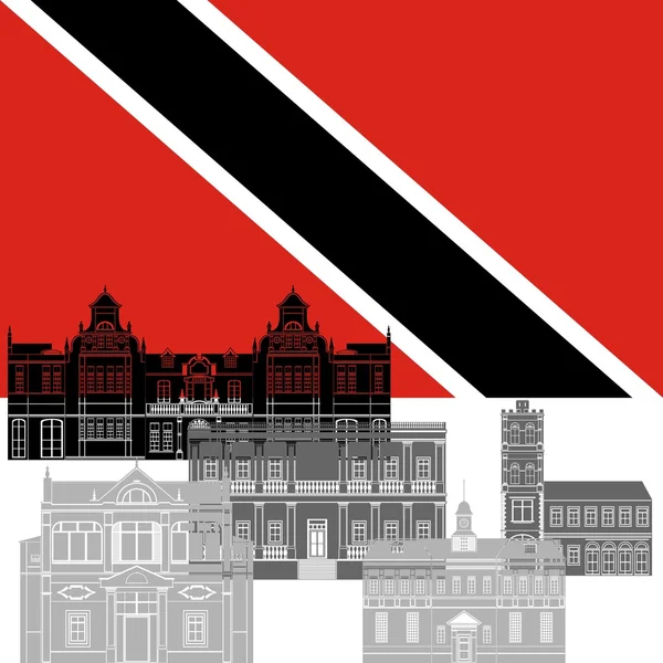Trinité et Tobago — Image vectorielle