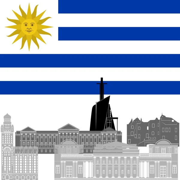 Uruguay — Vector de stock