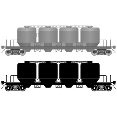 Kargo-3 toplu için tren vagon