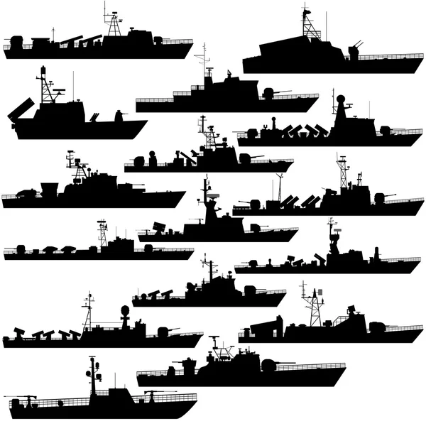 Abstraktes Konturbild moderner Panzerfahrzeuge. — Stockvektor