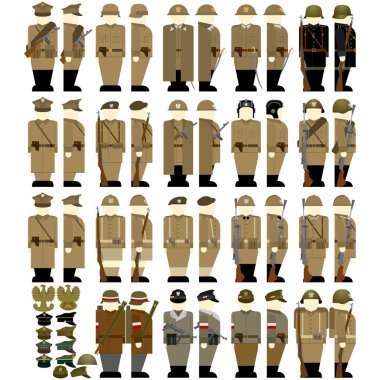 Ordusu üniformaları Polonya 1939-45