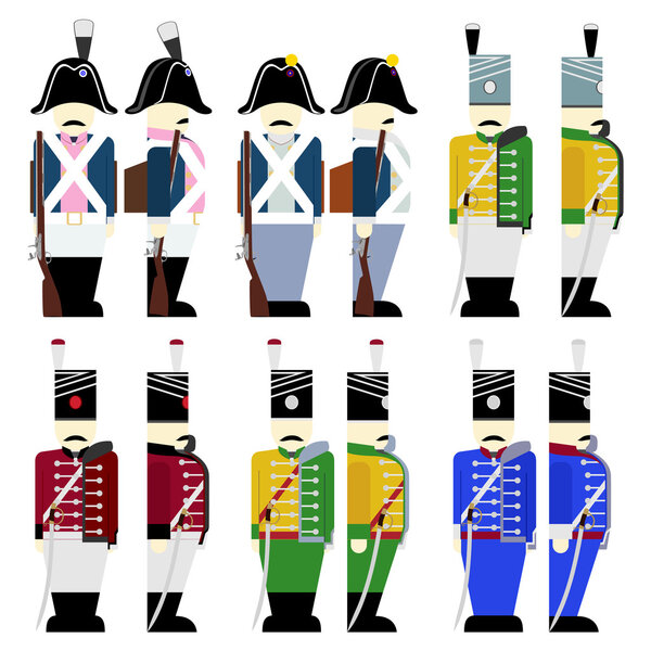 Военная униформа Пруссия в 1812-182 годах
