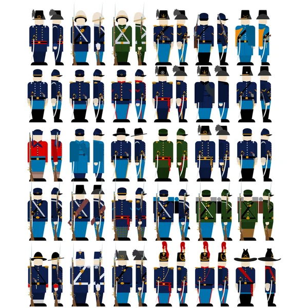The Armed Forces of the Union army Stock Vector Image by ©GUARDING