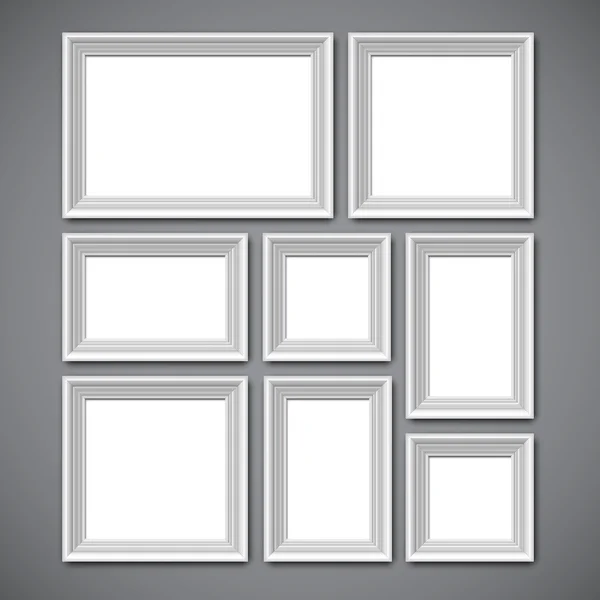 Foto Frames Collage — Stockvector