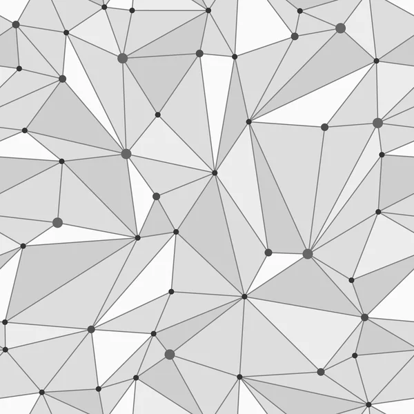Geometrisches Mesh nahtloses Muster — Stockvektor