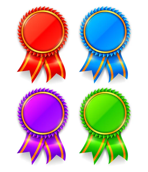 Medallas de premio — Vector de stock