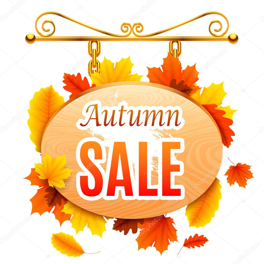Autumn Sale Signboard