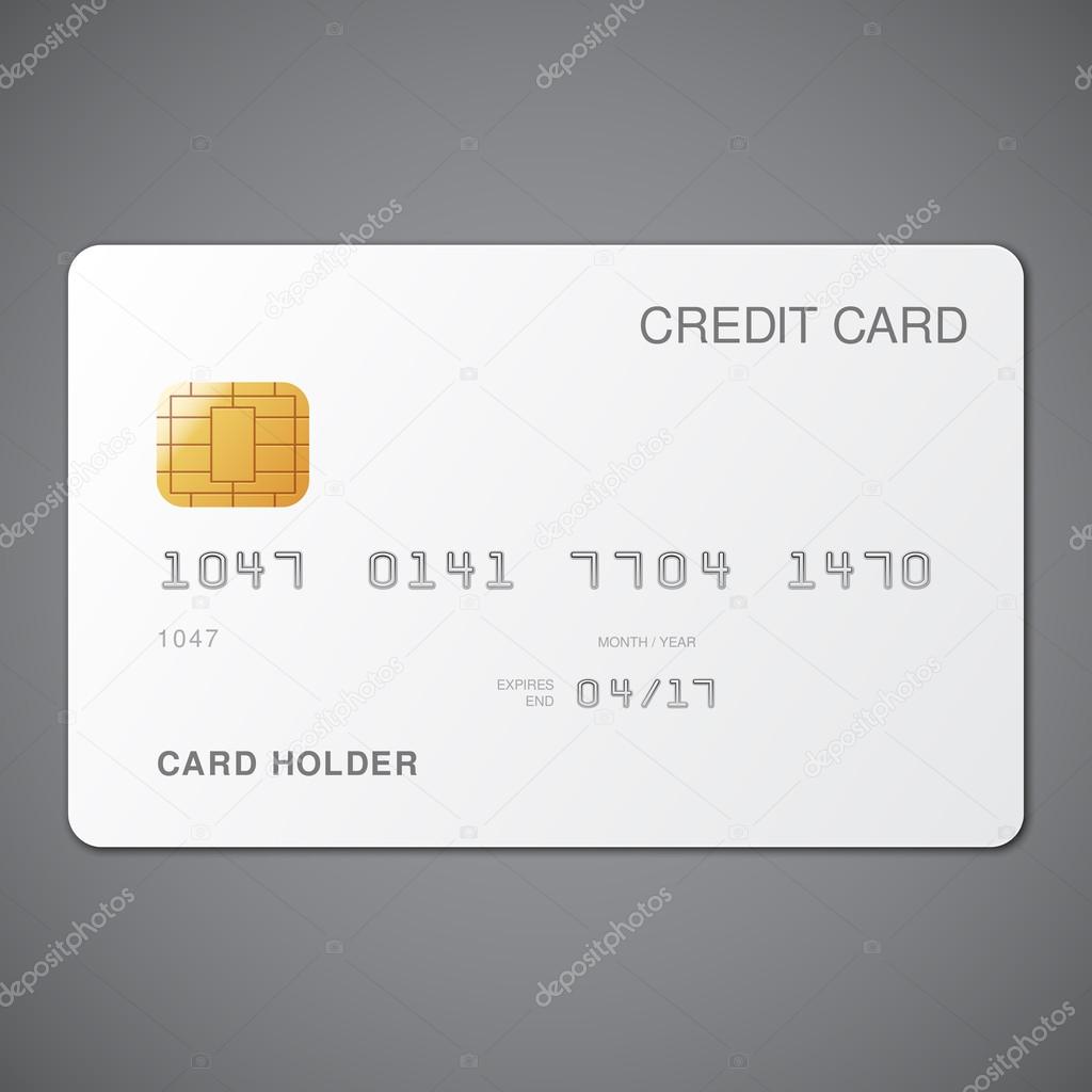 White Credit Card