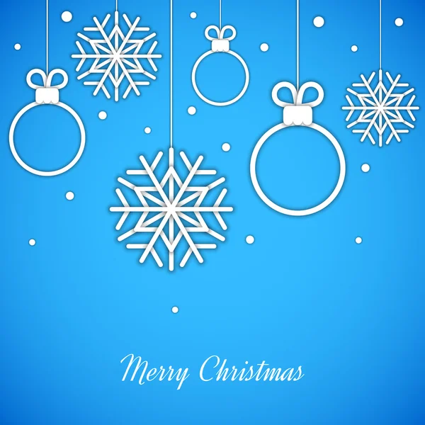 Merry Christmas Background — Stock Vector