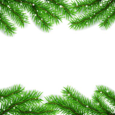 Noel ağacı çerçeve