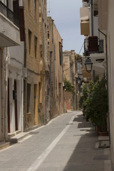 La calle en Rethymno — Foto de Stock