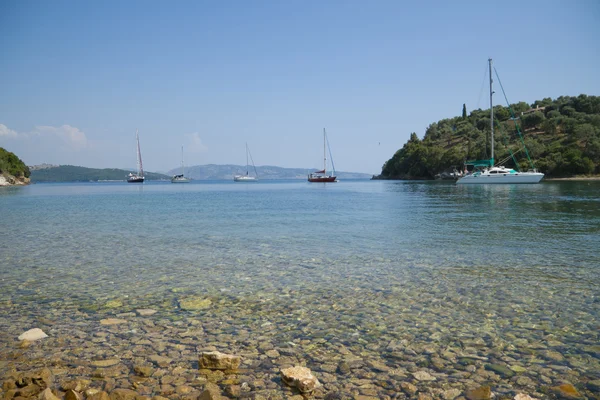 Costa de corfu — Fotografia de Stock