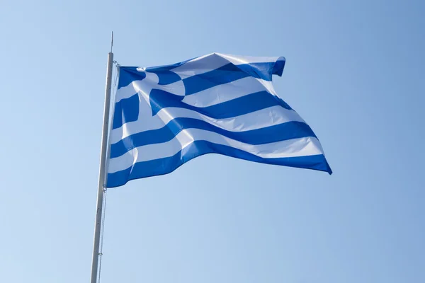 Bandeira nacional de Greece — Fotografia de Stock