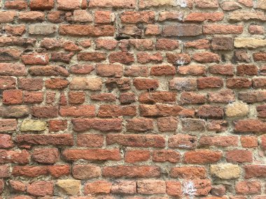 Yaşlı tuğla duvar, taş antika arka plan