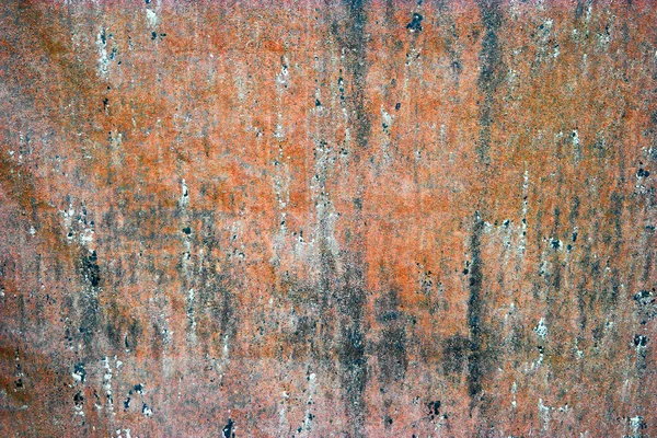 Old rusty sheel of iron, abstract metal background — Stock Photo, Image