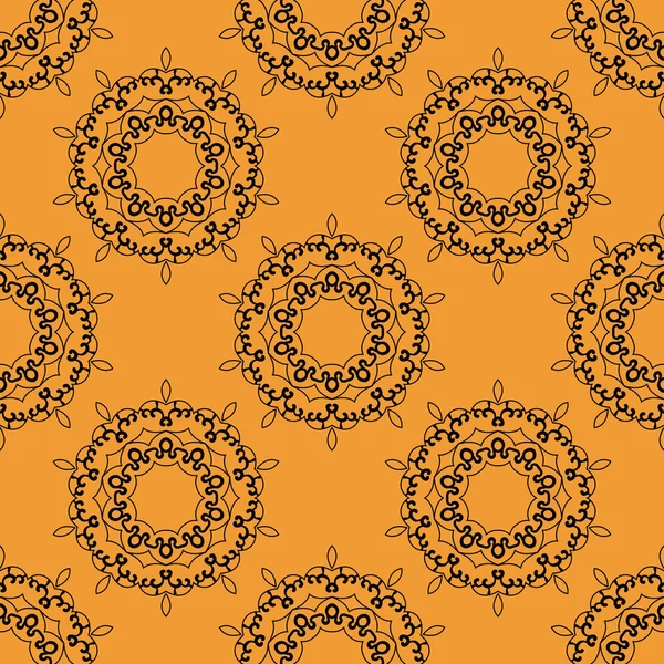 Oryantal süsler dikişsiz kiremit kına sanatı ilham tasarım