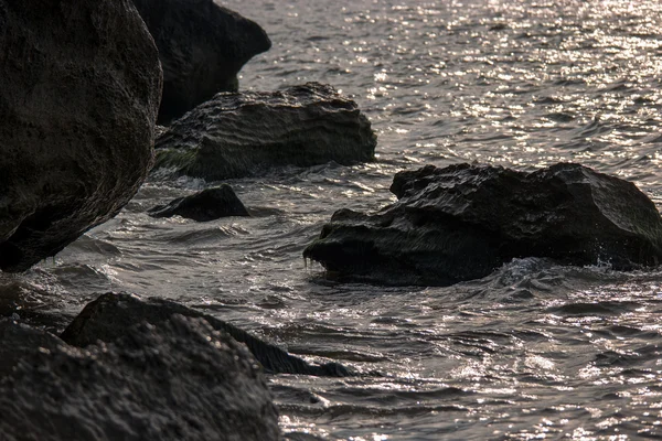 물 파도 바위 — 스톡 사진