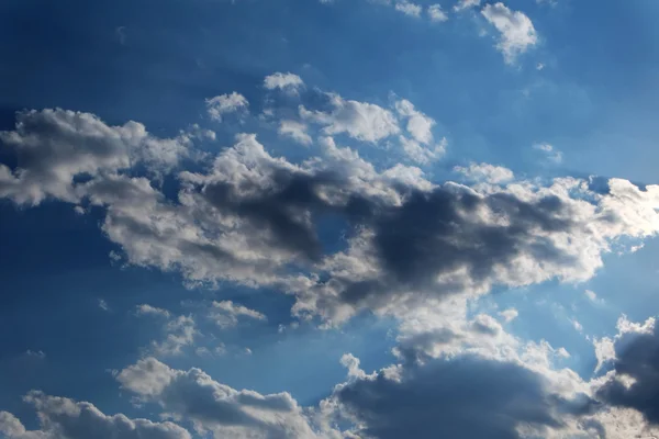 Wolken achtergrond — Stockfoto