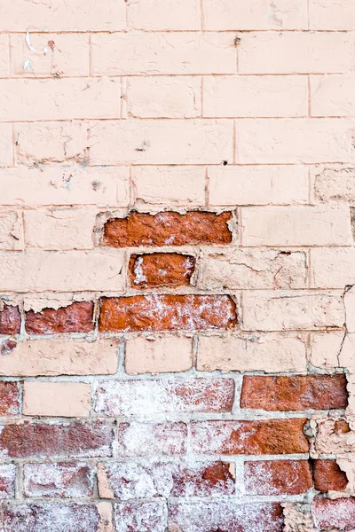 Oude grunge baksteen muur achtergrond. — Stockfoto