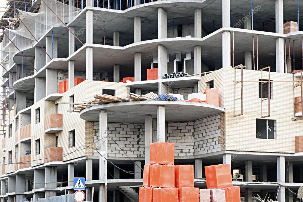 High-rise building mode of concrete  under construction