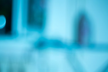 Stilize bulanıklık görüntü kapalı oturma odası .