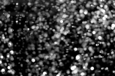 Siyah ufuk ışık bulanık