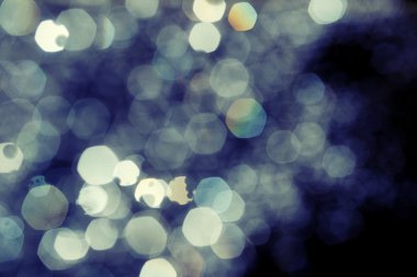 ufuk arka plan ışık çok renkli noktalar.